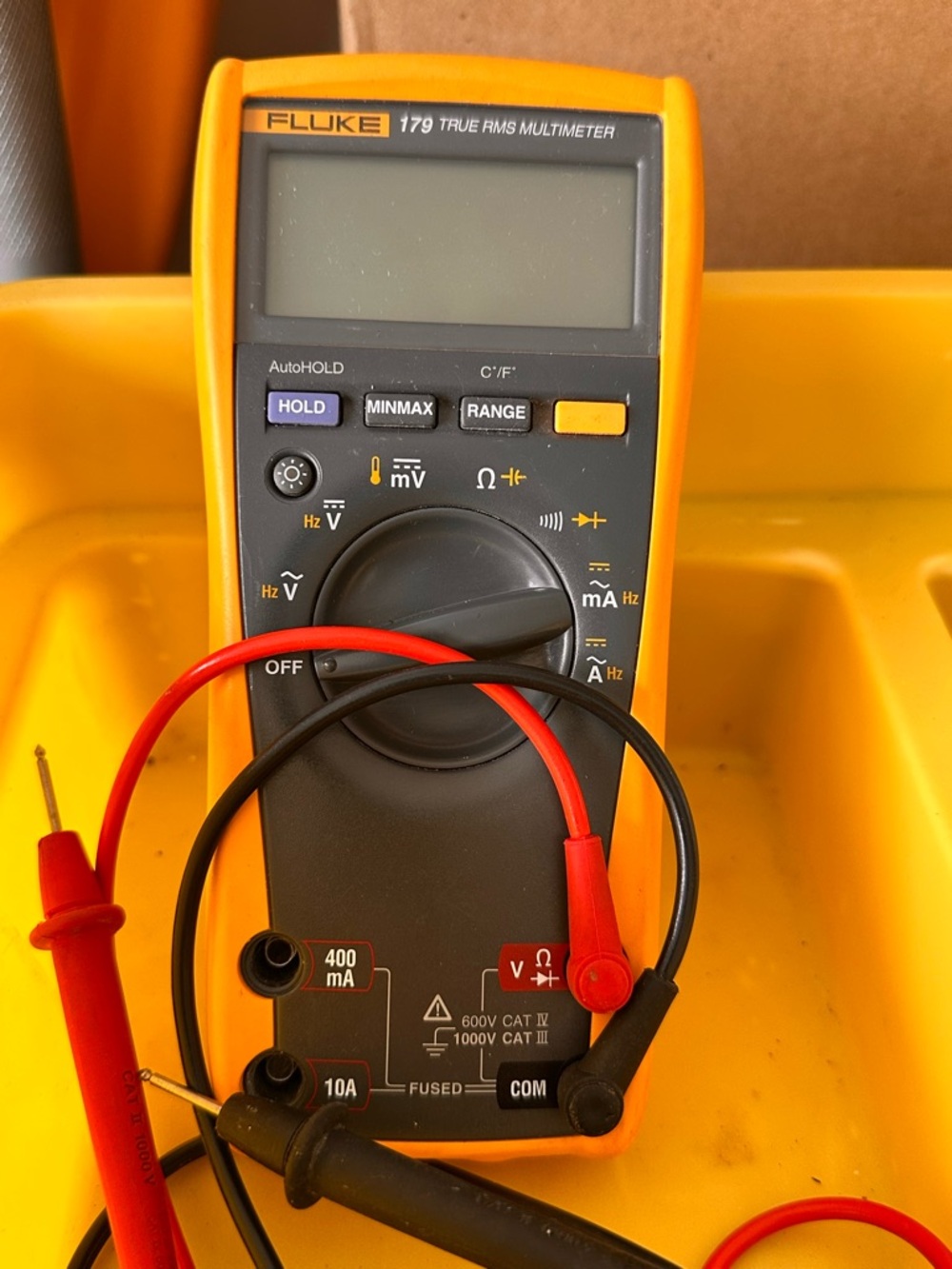 Fluke 179 True RMS Multimeter - Yellow/Black